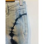 Sundry Revolve Tie Dye Jean Joggers Size 24 Cotton Lightweight Ankle Zip NWOT Photo 3