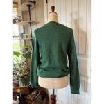 J.Crew  Green Lambswool Crewneck Pullover Sweater Size S Photo 5