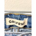 GRLFRND Sara High Waisted Straight Denim Jeans Miracle Mile Women's Size 25 Photo 4