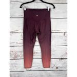 Athleta Women's SP Ultra High Rise Elation 7/8 Tight Leggings, Red Ombre Yoga Photo 1