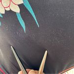 Cache black, hot pink Hawaiian/tropical floral print dress- Sz 2 Photo 9