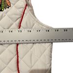 Chicago Blackhawks NHL White Quilted Puffer Vest Hockey Women's Size‎ Medium Photo 6