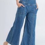 Anthropologie  Pilcro Wide Leg Crop Belted High Rise Jeans Photo 0