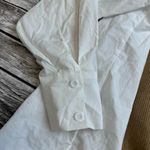 Soak & Sepia Women's Oversized Button Down Cardigan Sweater Blouse Brown White Size L Photo 4