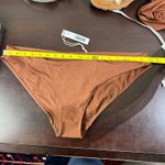 Everlane ReNew Nyle Low-Rise Bikini Bottom Brown XXL NWT Sustainable Swim Photo 6