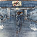 Denim Blvd Denim‎ Blvd Medium Wash Distressed Skinny Jeans Sz 1 Photo 2