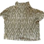 Almost Famous Oliveand Cream Striped Pajama Set Photo 9