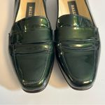 Addie Bally  Green Patent Leather Loafers Size 5 Photo 2