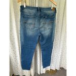 American Eagle AEO Women's Hi-Rise Jegging Crop Factory Faded Denim Jeans 14 Photo 2