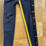 Maje NWT blue slim joggers w/ black contrast piping and chrome buttons Sz 38 Photo 6