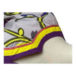 Boden Dress Women 6 Purple Floral Print 3/4 Sleeve Tunic Mini Preppy Bohemian Photo 7