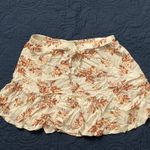Cotton On White Floral Skirt Photo 0