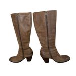 Born Brown Tall Leather Riding Boots US 7.5 EU 38.5 Equestrian Buckle Distressed Photo 9