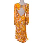 ACLER Gallion Floral Dress In Yellow 4 Photo 2