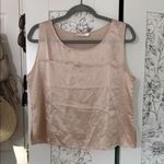 Italic 100% silk tank Pink Size L Photo 0