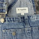 By Together  Rake It Up Denim Overalls Sz S Photo 5