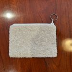 NWOT Tiana NY White Gray Skull & Pink Star Beaded Coin Purse Pouch Photo 4