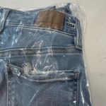 American Eagle  Jeans Womens 00 Regular Blue High Rise Light Wash Jegging Raw Hem Photo 12