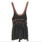 Free People embroidered floral tie back tank top 2 Photo 3