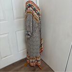 Umgee  Mixed Print High Low Midi Dress Photo 4