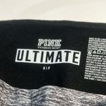 PINK - Victoria's Secret PINK/VICTORIA'S SECRET Ultimate Leggings Space Dye Gray w Black Accents & Mesh-S Photo 3