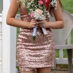 rose gold homecoming dress Size XS Photo 2
