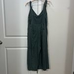 Greylin  Green Button Jumpsuit Size XL Photo 4