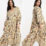 Free People Ethereal Dainty Cottage Row of Roses Floral Maxi Dress Size XL Photo 8