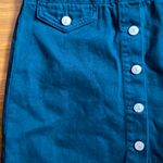 Forever 21 XXI Hunter Green Button Down Skirt Photo 3