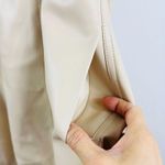 Jonathan Simkhai vegan leather cut out mini dress in vanilla Size 2 Photo 10