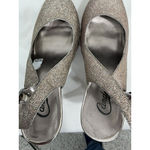 Womans Candies Caschullernulti Rose Gold Glitter Platform Pumps 8.5 M Photo 5