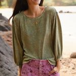 Anthropologie Pilcro Washed Waffle Top Photo 0