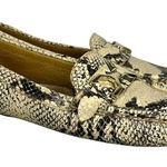 Peter Millar  Snakeskin Leather Penny Loafers Drivers Shoes Womens‎ Size US 6.5 M Photo 0