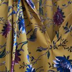 MISA Los Angeles MISA Los Angeles Violet Dress Marigold Yellow Floral Smocked Waist Size XS Photo 8