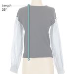 English Factory  Navy Knit Top Photo 2