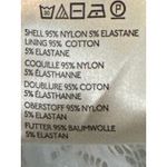 Maeve Anthropologie NWT White Lace Peplum Crop Top Blue Lining Size Large Photo 9