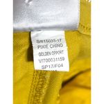 Old Navy Pixie Chino Pant Golden Opport Straight Leg Cotton Stretch Womens 4 Reg Photo 8