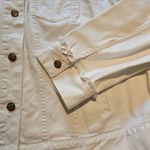 Draper James  Womens Plus Size Magnolia White Denim Jacket Size 2X NWT $150‎ Photo 3