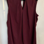 Apt. 9  Maroon Tank Top Woman’s Size Medium Photo 0