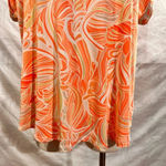 AUW  Orange Short Sleeve Blouse Size 2X Photo 1
