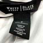 White House | Black Market Striped Keyhole Maxi Dress Black/White 2 Photo 13