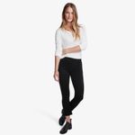 American Giant PONTE LEGGING KICK FLARE Size 8 black minimalist casual‎ basic Photo 4