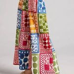 Farm Rio  Anthropologie Multi-Color Pants Size M Photo 0