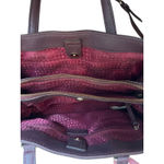 Kate Spade  Purple‎ Saffiano Leather Laurel Way Evangelie Satchel Photo 8