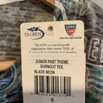 USTA US Open Collage Blackout Black Burnout Print Short Sleeve T Photo 7