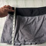 Lululemon Gray and Black Athletic Skort Photo 4