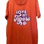 Clemson University Three Square by Royce Apparel Tee Shirt, XL Orange Photo 0
