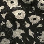 Anthropologie  Elevenses Lumi Velvet Silver Metallic Accent Jacket Blazer 6 Photo 8