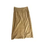 Avenue Vintage Suede Long Skirt Fall Cut out detail Women size 14 / 16 Photo 8