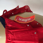 Zuliana Size Small Bedazzled Double Ruffle Sarong With Side Tie. New With Tags. Red Photo 1